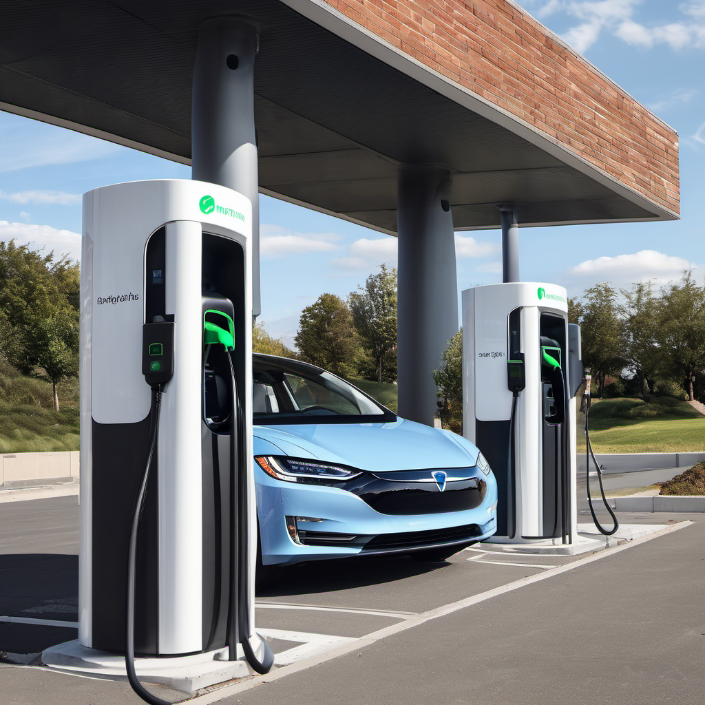 Competing automakers are collaborating on the development of electric vehicle (EV) charging infrastructure. 