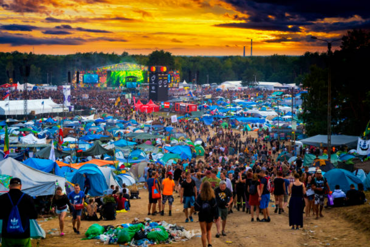 Proper and smart waste management is inevitable for greener festivals. 